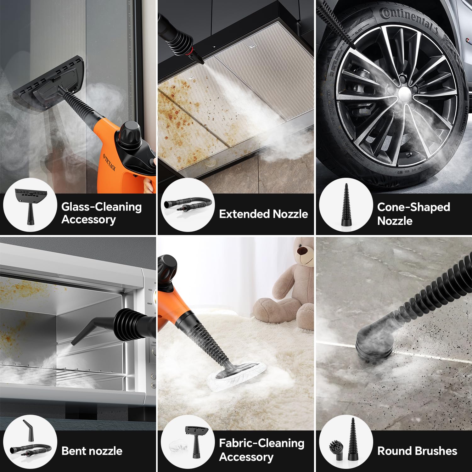 TICYACK Safety lock ensures secure operation during use