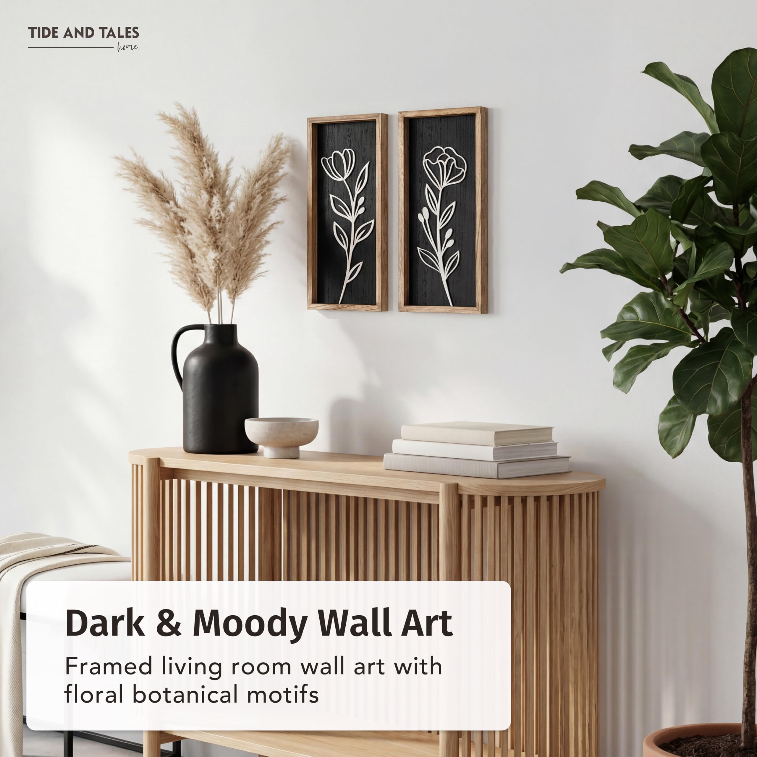 Tide and Tales bathroom-friendly wooden frames maintain shape in humidity