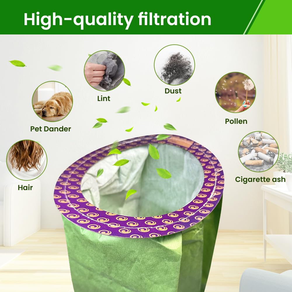 TidiRob compatible bags simplify maintenance with no washing required.