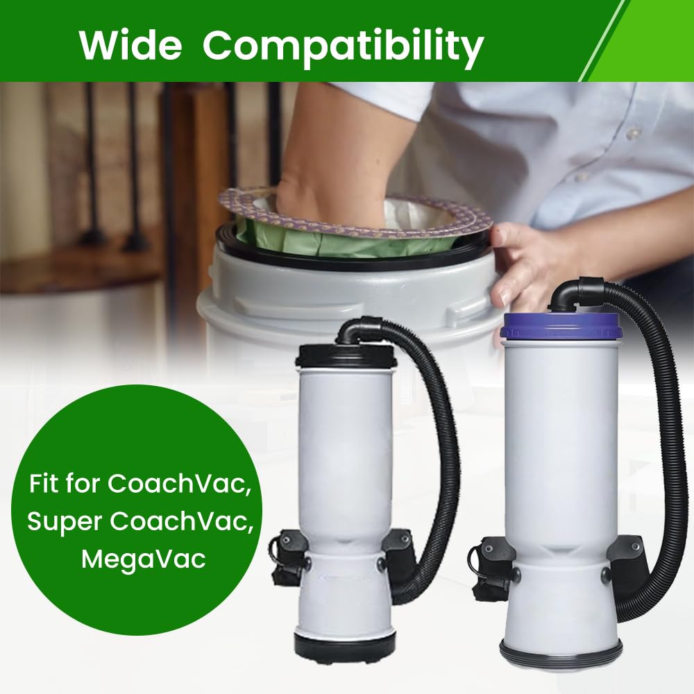 TidiRob double-pleated bags deliver durable filtration during heavy cleaning tasks.