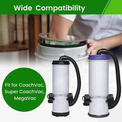 TidiRob double-pleated bags deliver durable filtration during heavy cleaning tasks.