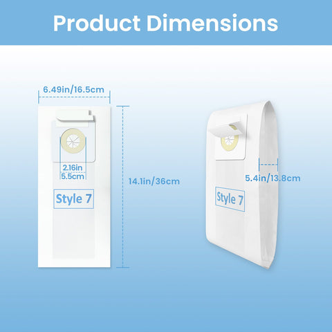 TidiRob Style 7 compatible with Bissell Power Force models for versatile use.