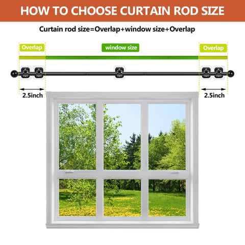 Tidisort adjustable length spans 16 to 128 inches for versatile windows