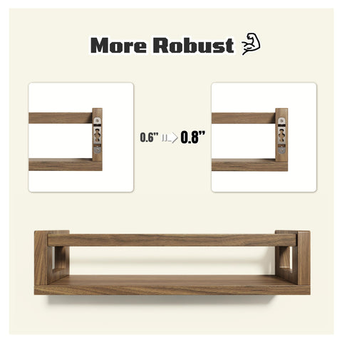 TidyCorner versatile wall shelves for bedroom, kitchen, living room displays