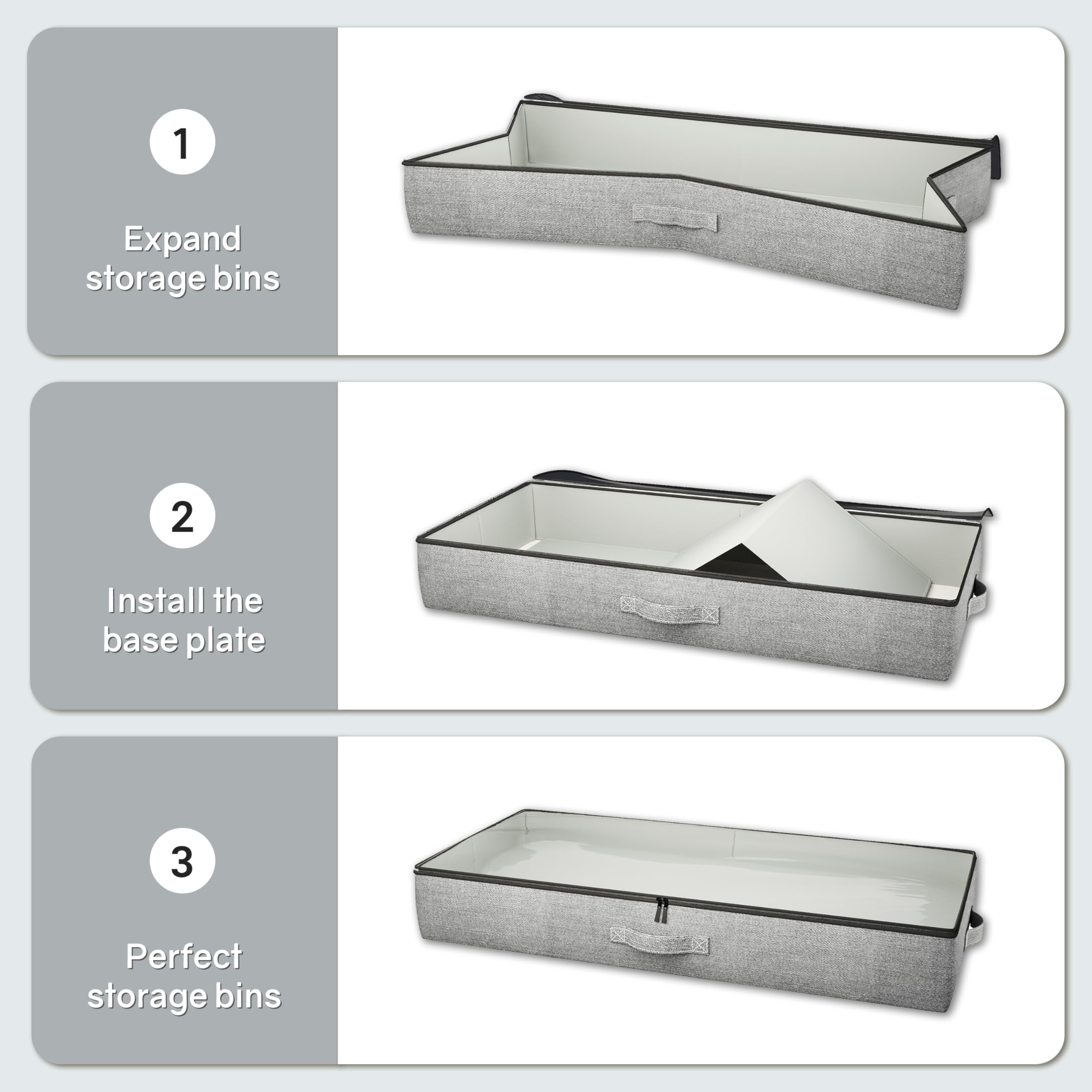 TidyCorner versatile storage solution suitable for blankets, clothes, toys, and more.