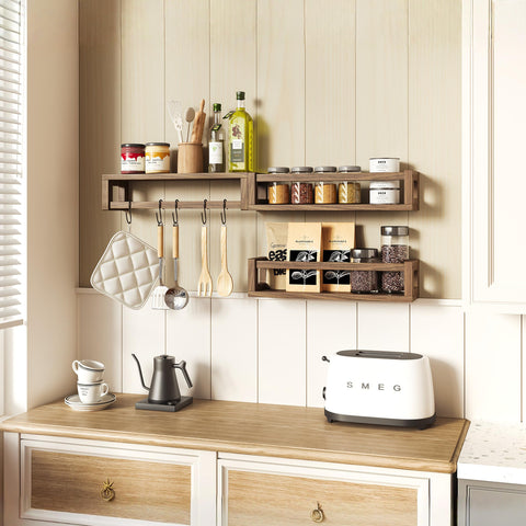 TidyCorner wall display shelf showcasing decor and organization