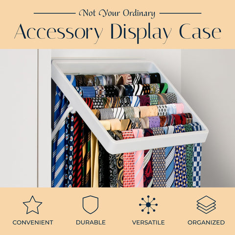TieMaster durable long-lasting construction for daily closet use.