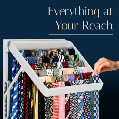 TieMaster easy installation for quick closet upgrade.