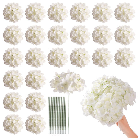 Tifuly white hydrangea heads for lush centerpieces and bouquets