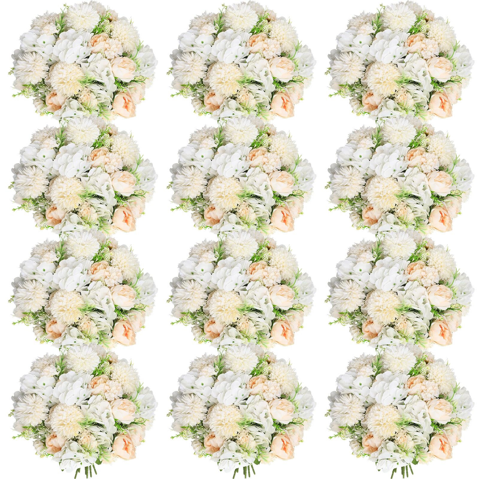 Tigeen artificial peonies light purple bundles for durable home decor.