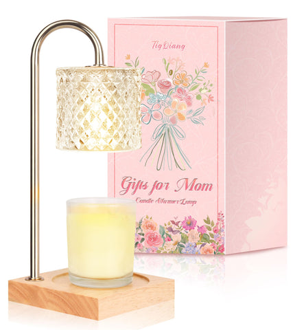 TigQiang gift-ready candle warmer for birthdays or holidays