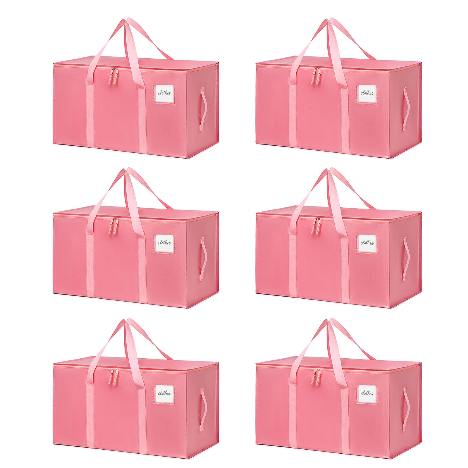 TIIOCTI Moving Bag bubblegum pink with large capacity for clothes and bulky items.