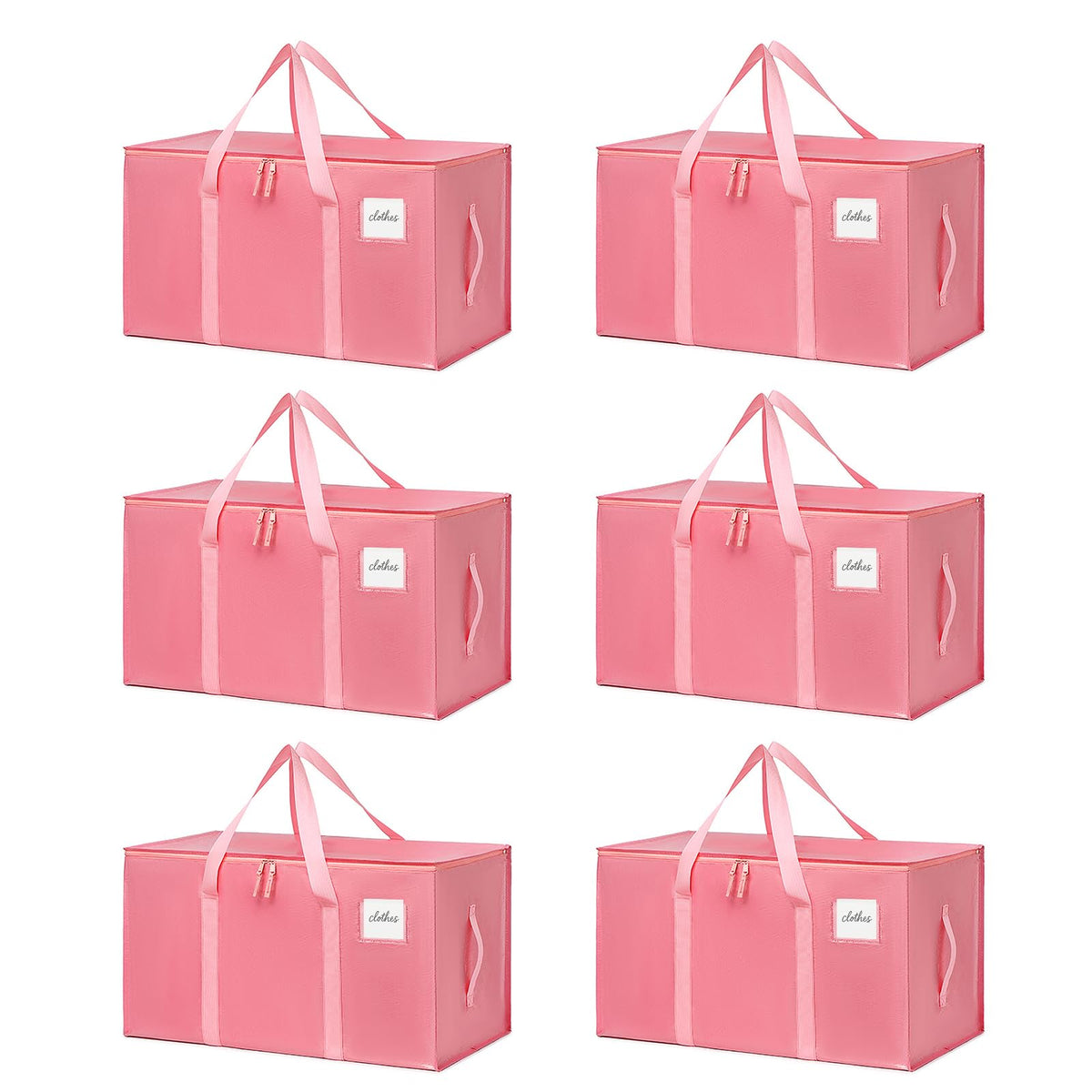 TIIOCTI Moving Bag bubblegum pink with large capacity for clothes and bulky items.