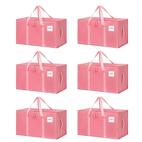 TIIOCTI Moving Bag bubblegum pink with large capacity for clothes and bulky items.