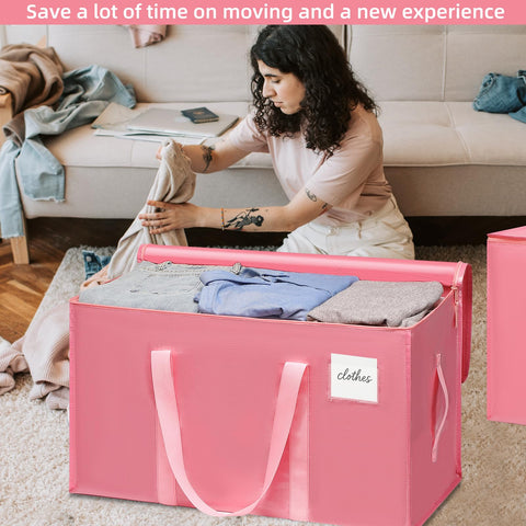 TIIOCTI Moving Bag dual-zipper system for easy packing and access.
