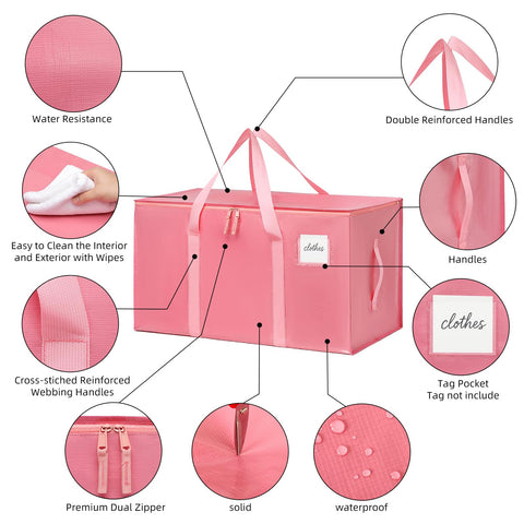 TIIOCTI Moving Bag multipurpose for moving, organizing seasonal items, or travel.