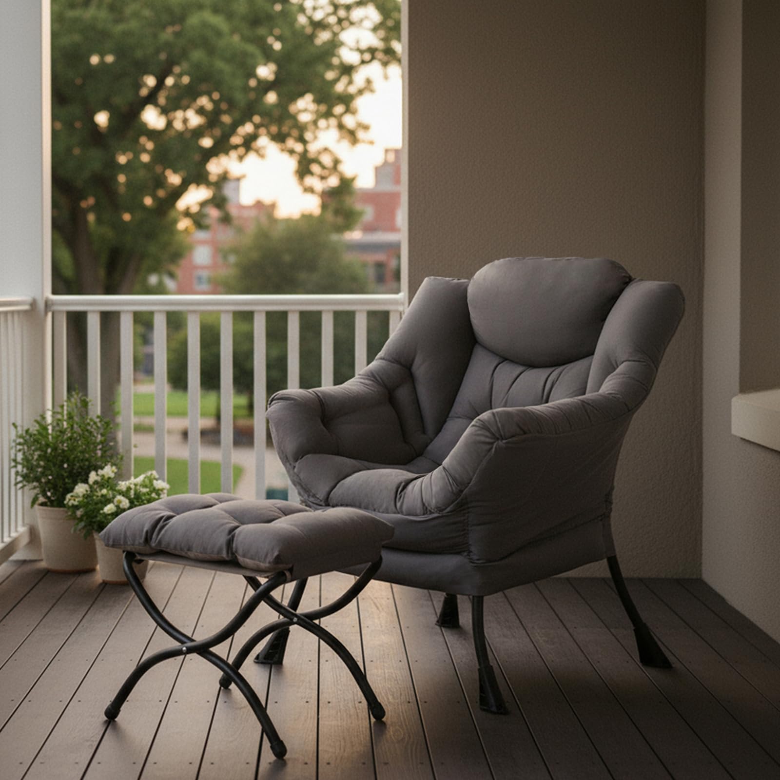 Tiita chair highlights generous headrest and supportive design