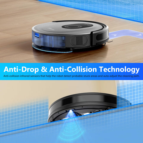 Tikom G8000 Max ultra-slim design cleans under furniture.