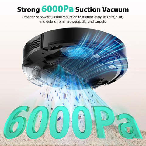 Tikom L8000 Plus uses 360 LiDAR navigation for precise mapping.