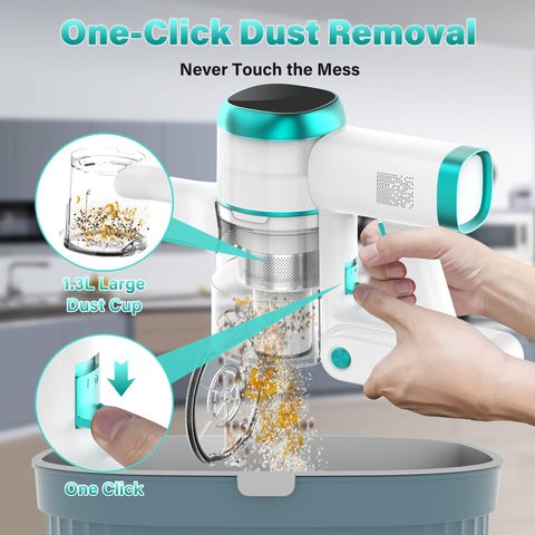 Tikom V500 motorized cleaner head tackles pet hair efficiently