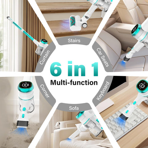 Tikom V500 seven-stage filtration captures fine dust effectively