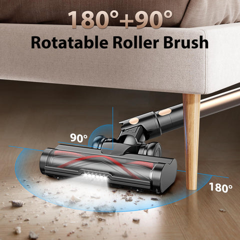 Tikom V850 180° rotating head navigates tight spaces with illumination.