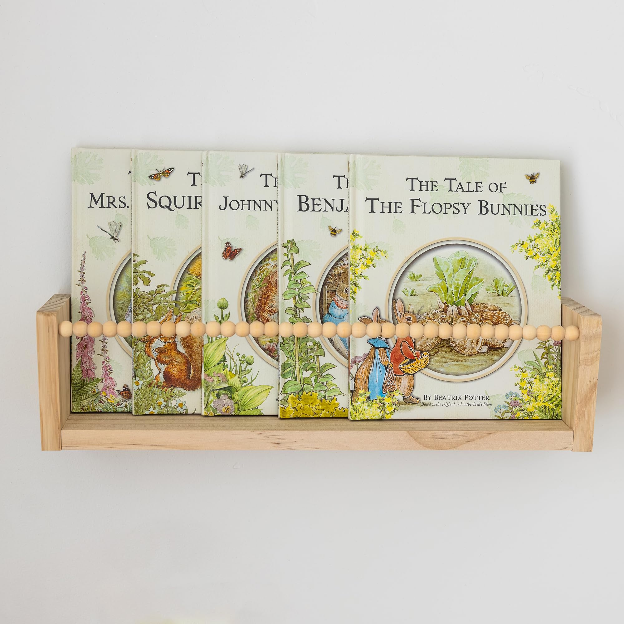 Timber And Teddy space-saving nursery storage frees floor space.