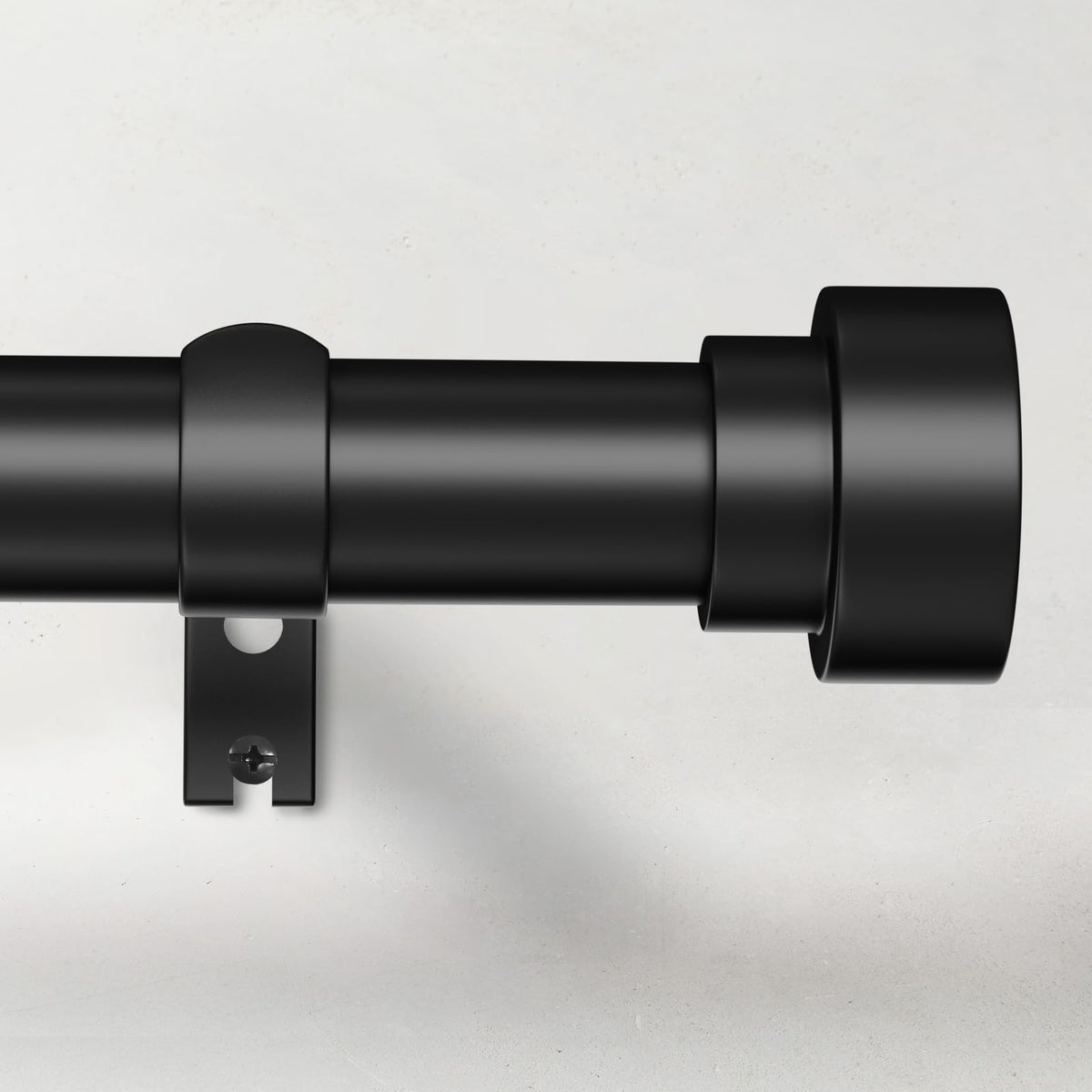 Time Forest curtain rod assembly showing adjustable length for windows