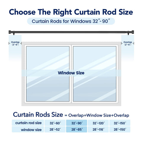 Time Forest easy-install hardware for quick setup of your window drape.