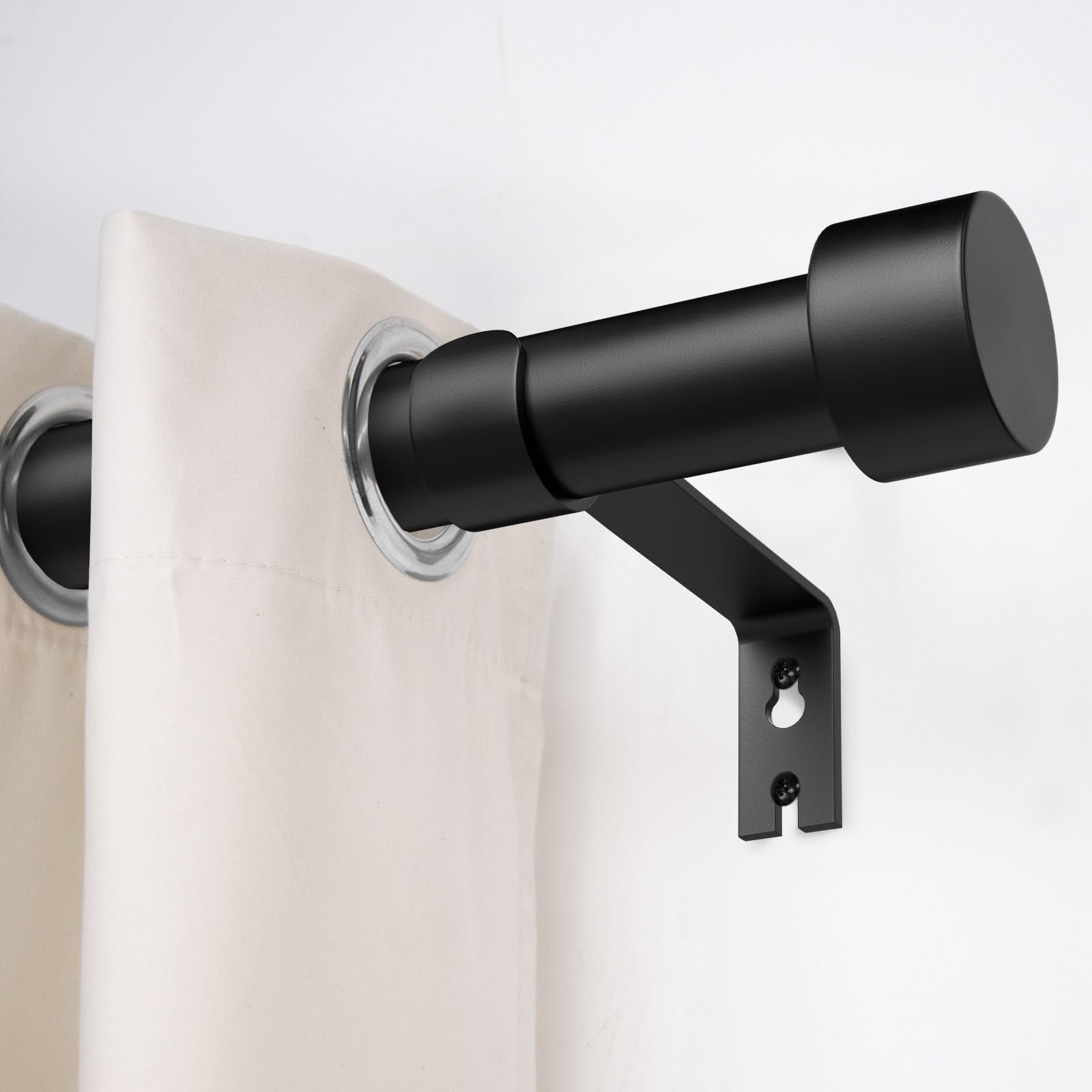 Time Forest modern minimalist curtain rod design suits any decor.
