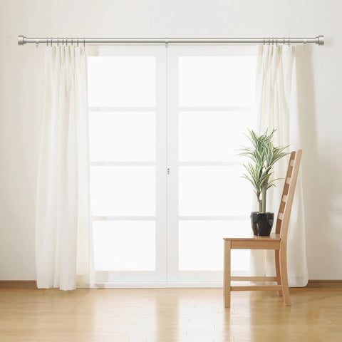 Time Forest heavy-duty 1-inch rod supporting heavier draperies
