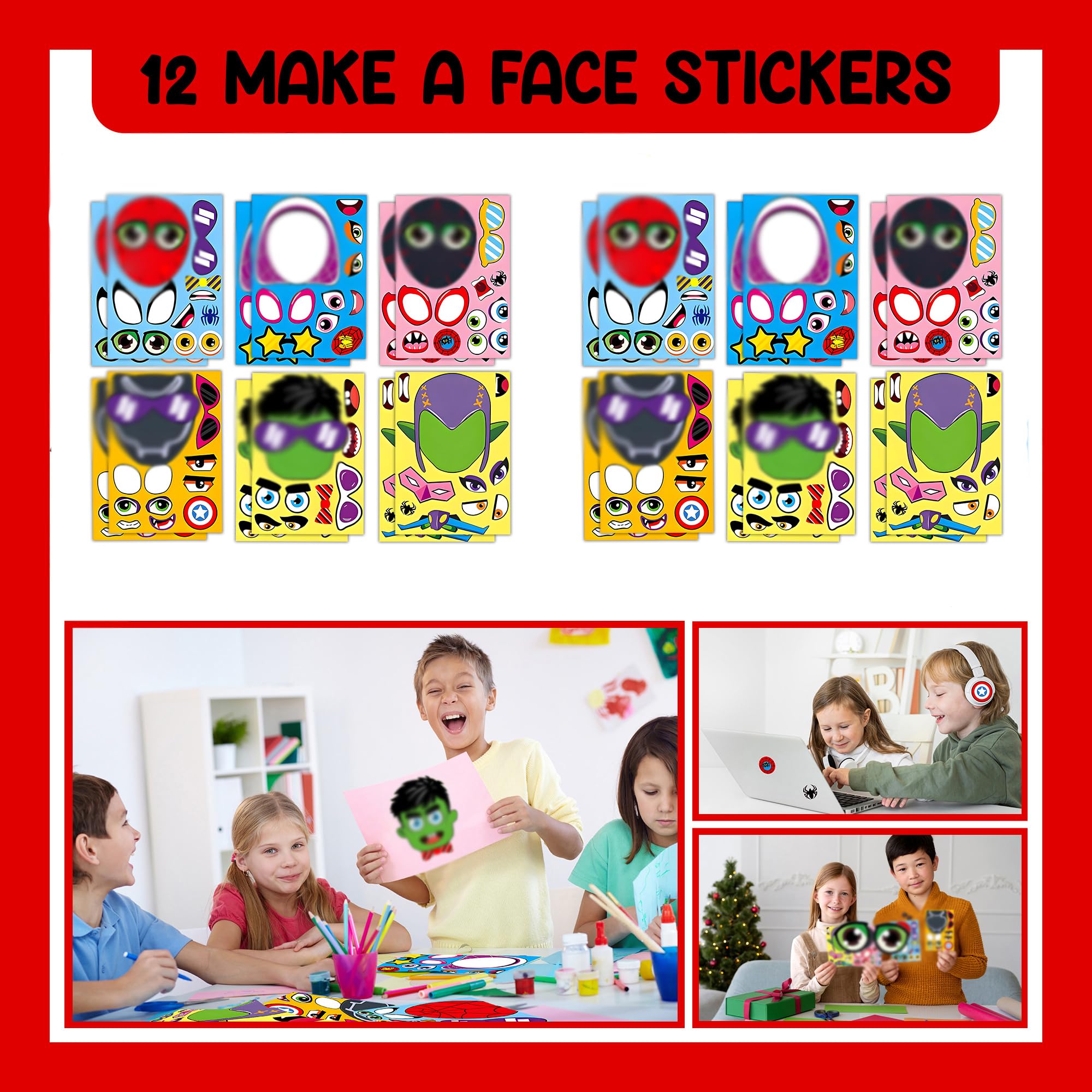 Time4Relax hero prizes kit ideal for party games and prizes.