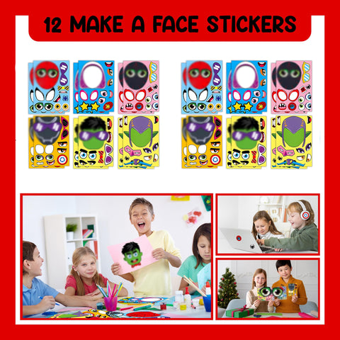 Time4Relax hero prizes kit ideal for party games and prizes.