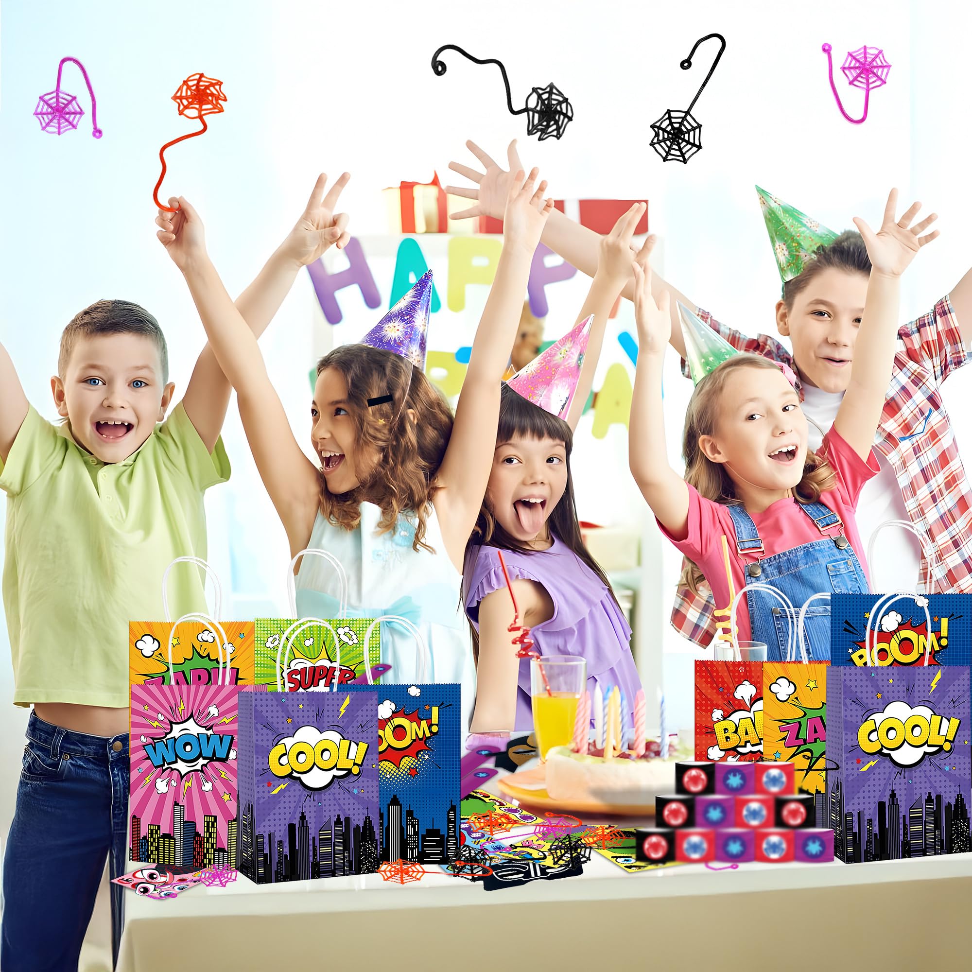 Time4Relax take-home goodie bags for lasting party memories.