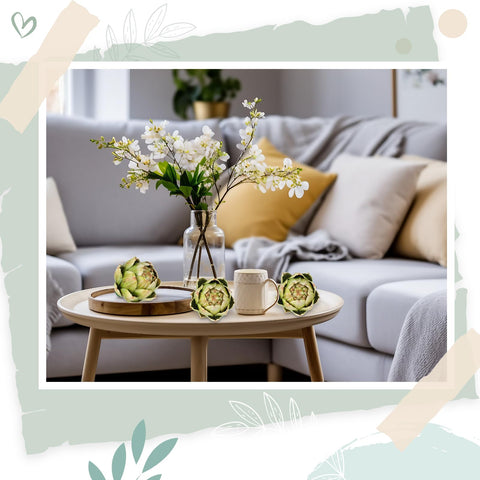 Timgle artichokes make thoughtful decor gifts for hosts and celebrations