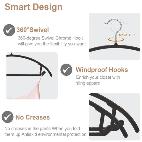 TIMMY heavy-duty plastic hanger supports coats without bending.