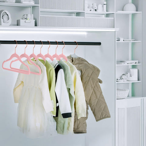 TIMMY velvet baby hangers easy hanging for kids and parents.