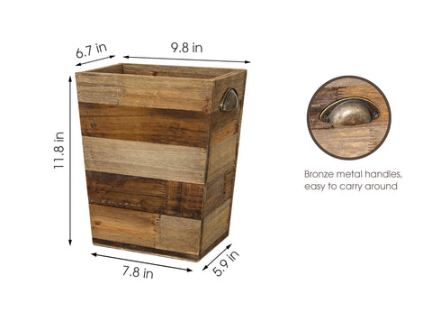 TIMRIS multi-function trash container doubles as storage