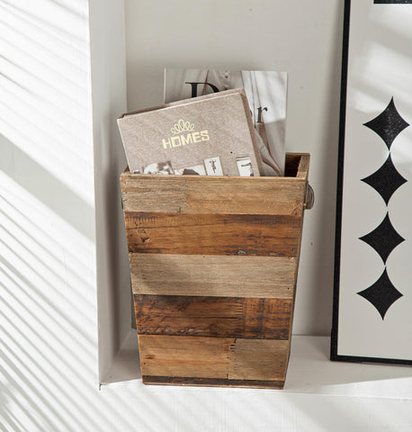 TIMRIS trash bin repurposed as planter idea