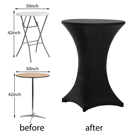 Tina's double-layer leg pockets reinforce stability for busy event setups.
