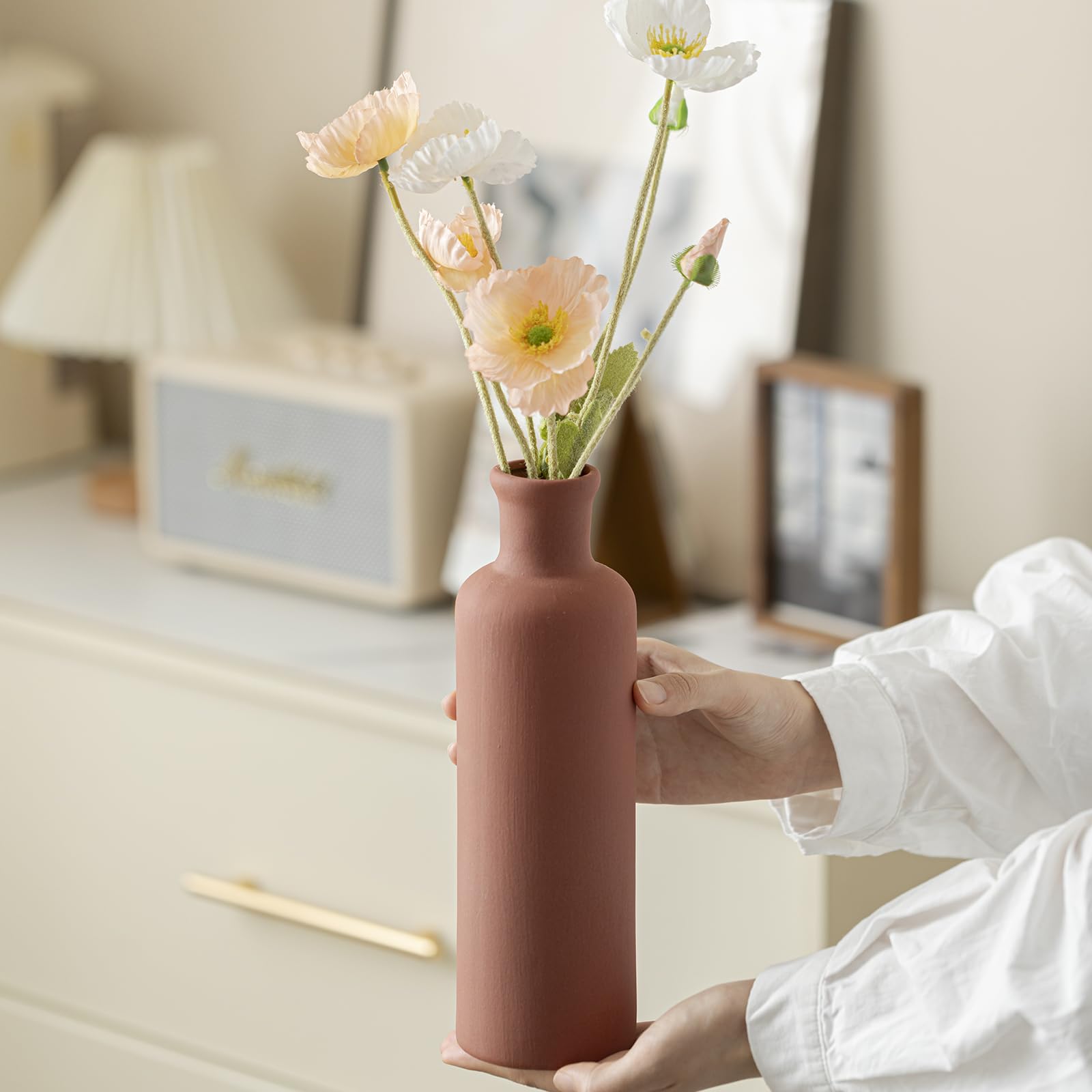 Group display top view highlights the elegant bottle silhouettes and matte finish.