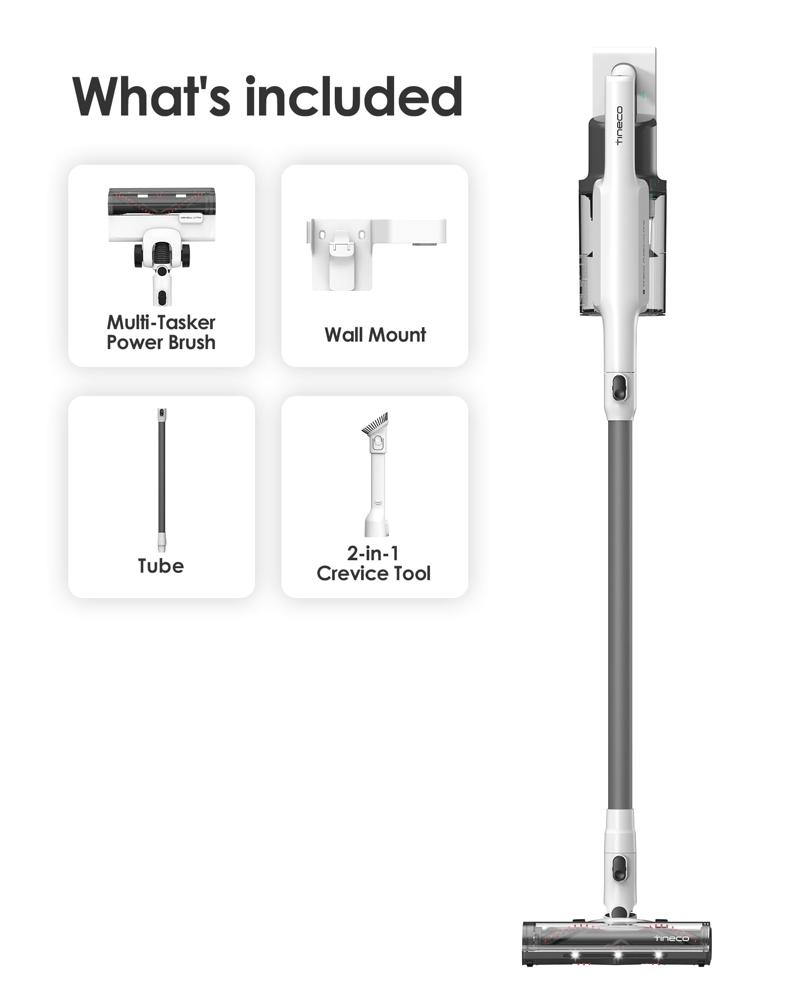 Tineco A20 normal mode delivers efficient cleaning for routine tasks.