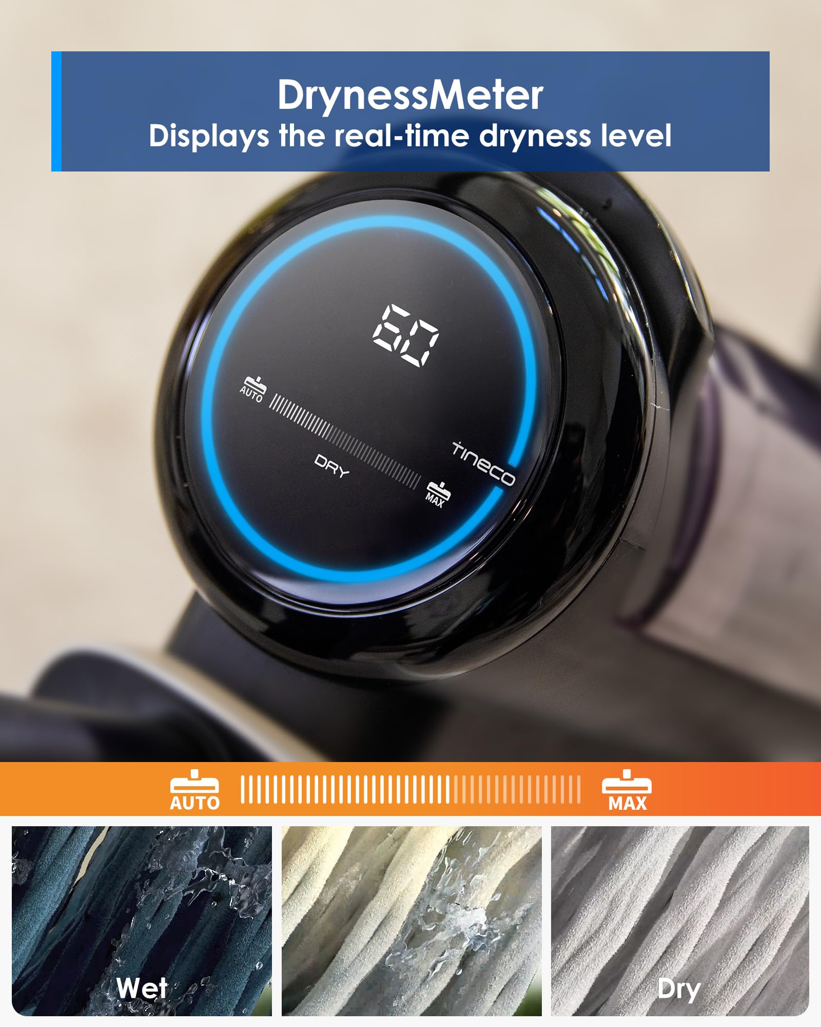 Tineco Carpet One iLoop sensor auto-adjusting cleaning performance