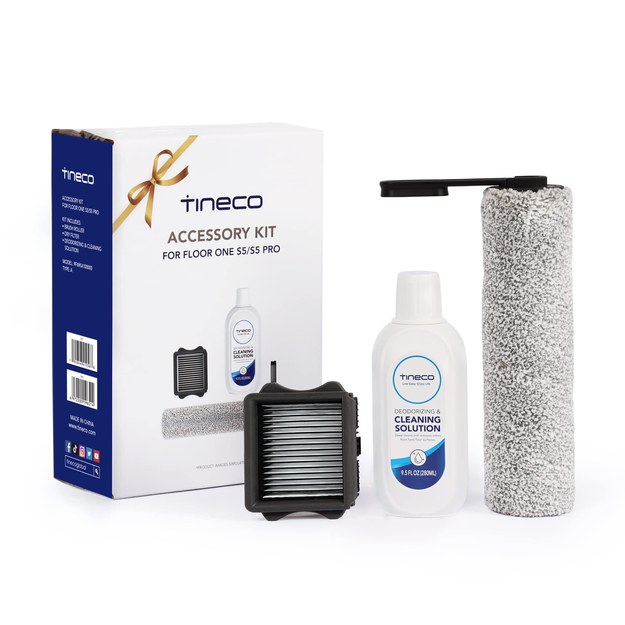 Tineco Floor ONE S5 HEPA assembly blocks debris for cleaner water