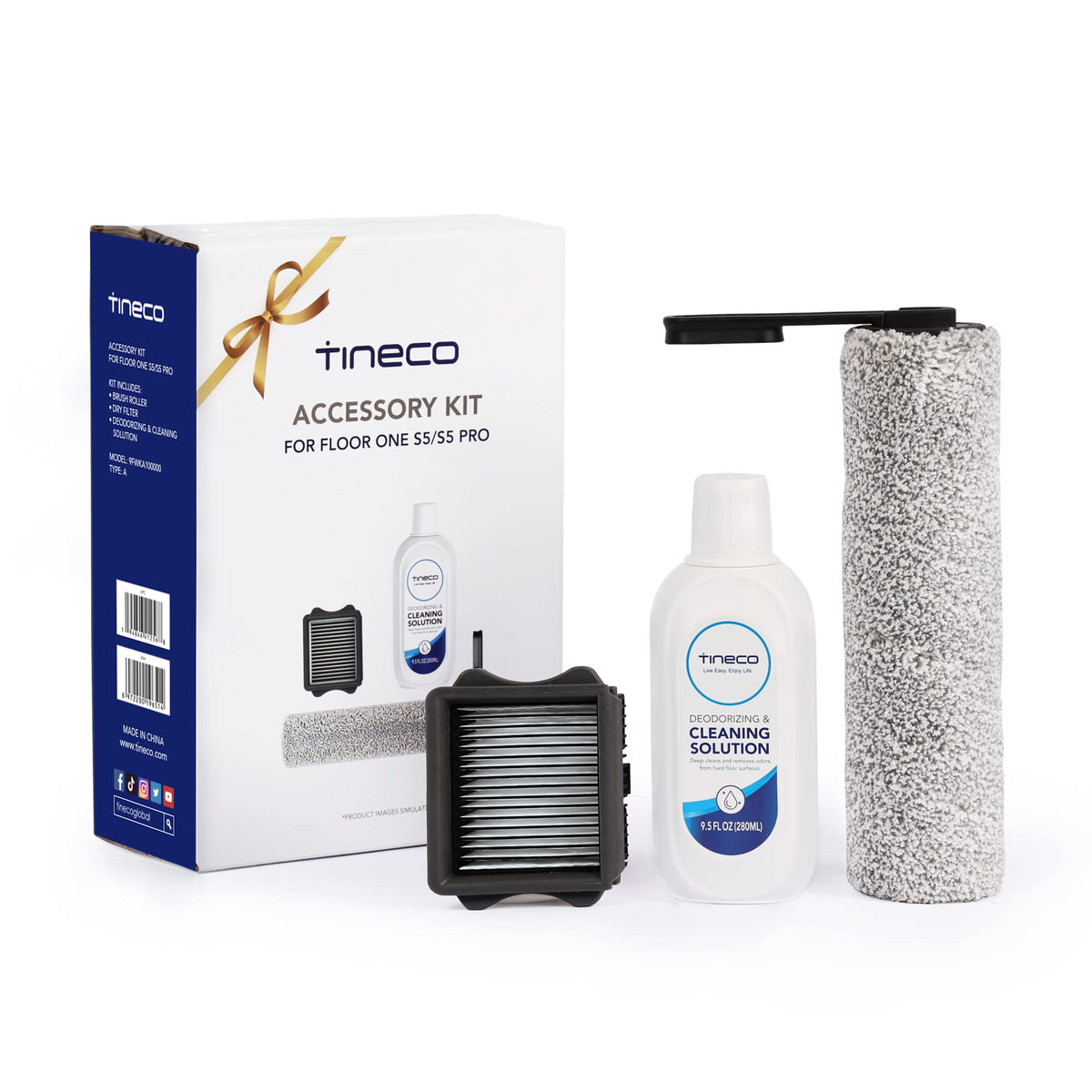 Tineco Floor ONE S5 HEPA assembly blocks debris for cleaner water