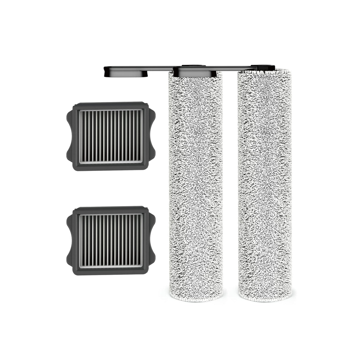 Tineco Floor One S5 soft roller brush for simultaneous vacuuming and washing.