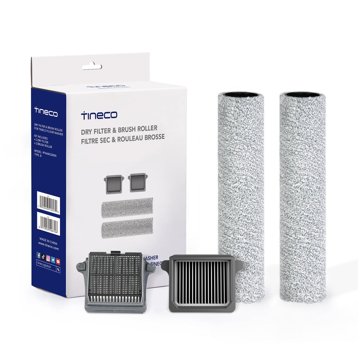 Tineco Floor One S7 Pro HEPA assembly close-up for cleaner air