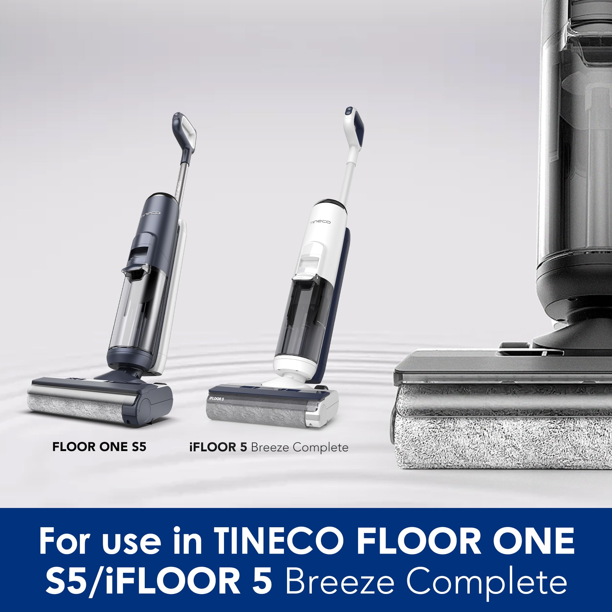 Tineco iFLOOR 5 Breeze complete assembly for debris filtration and easy maintenance.