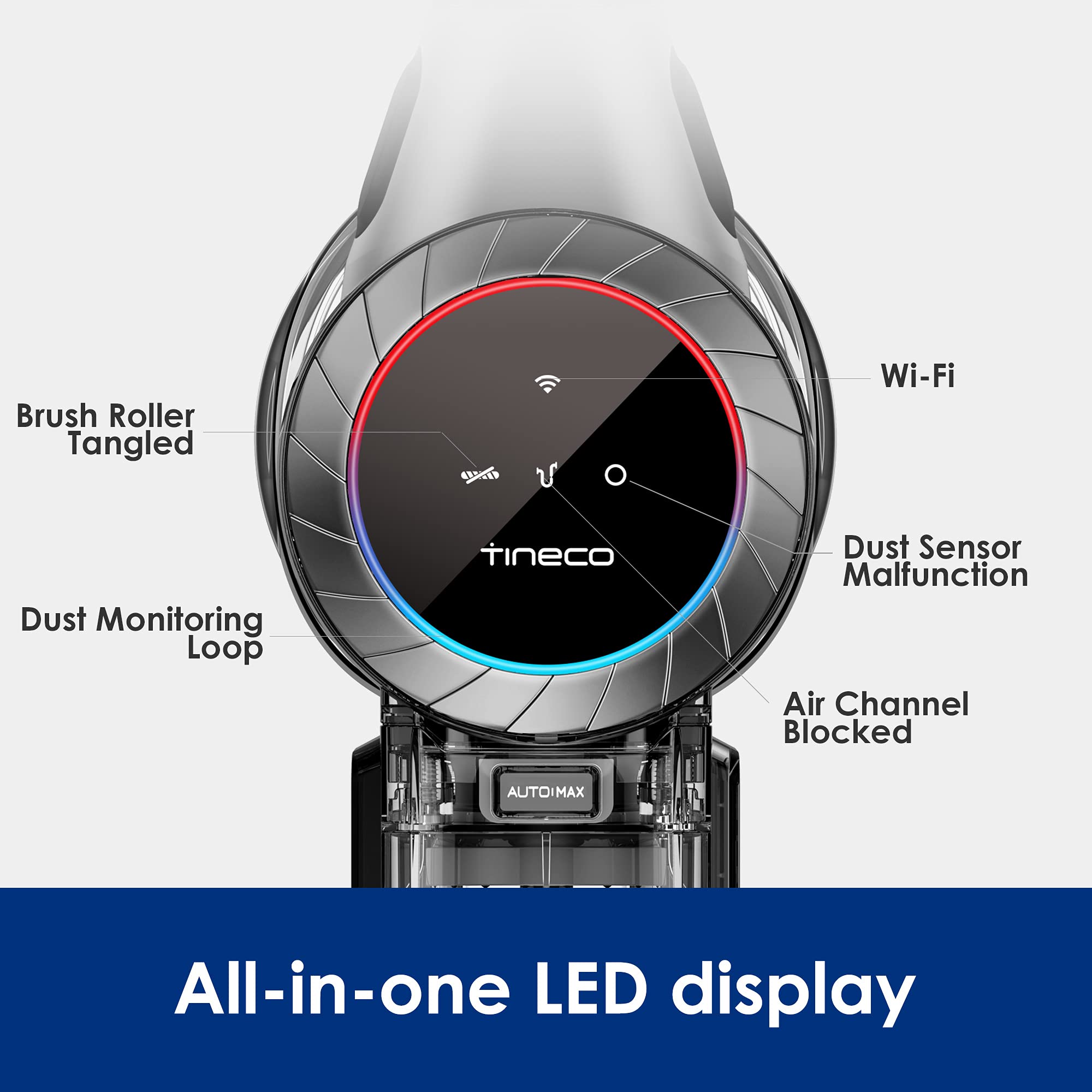 Tineco Pure ONE S11 easily converts to handheld for stairs and car interiors.