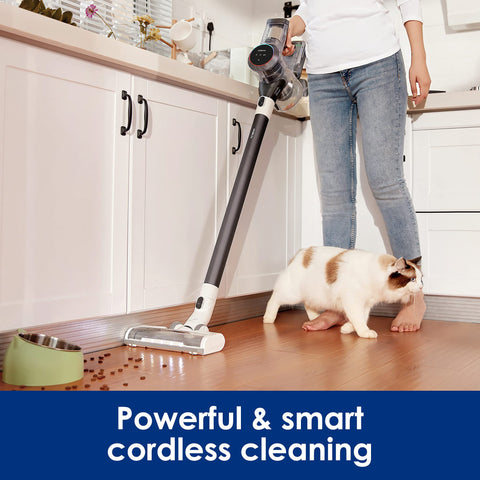 Tineco Pure ONE S11 130W suction delivers powerful cleaning on floors and carpets.